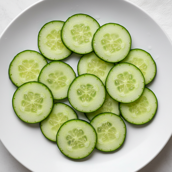Cool, fresh relief. Cucumber extract hydrates and revitalizes tired, sensitive skin.